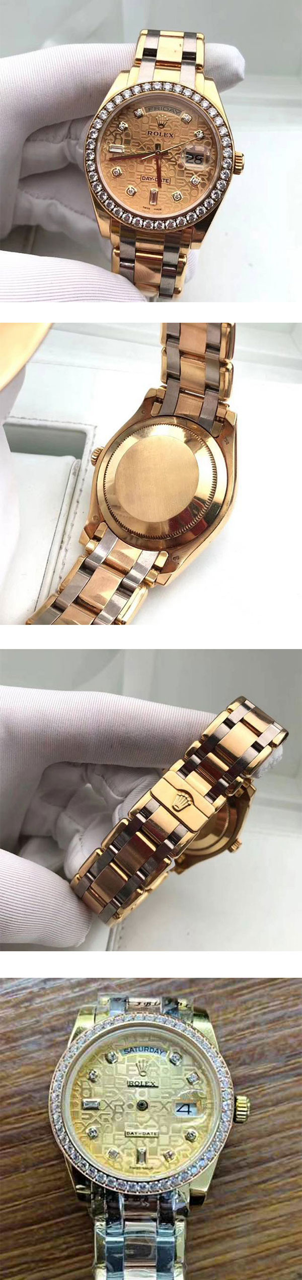 ロレックスコピー 18948BIC デイデイト 36mm 希少新作腕時計